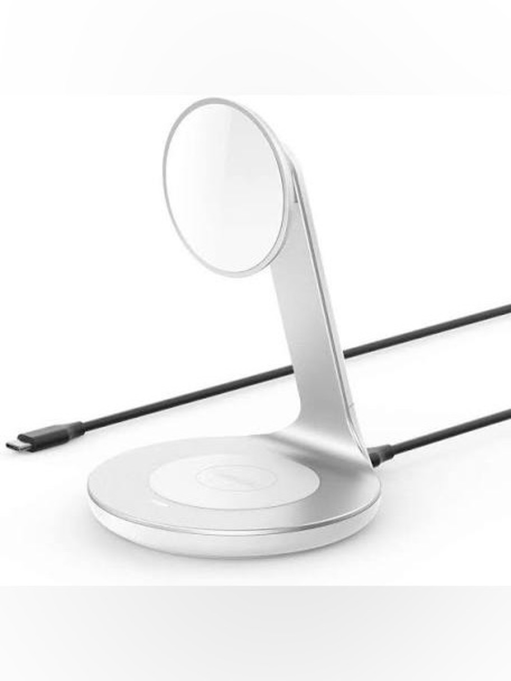 Anker Wireless Charger, PowerWave Magnetic 2-in-1 Stand Charging Station NIB 📲☎️